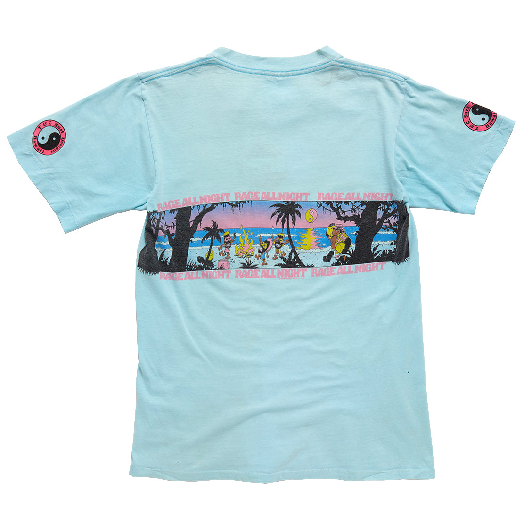 1980s Town & Country Surf Design "Surf All Day" T-Shirt