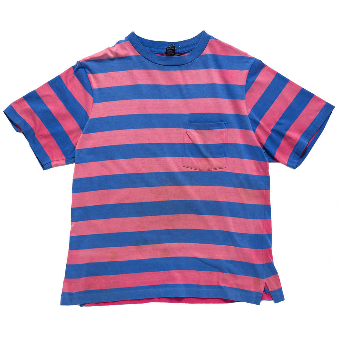 1990s Land's End Women's Stripe Shirt