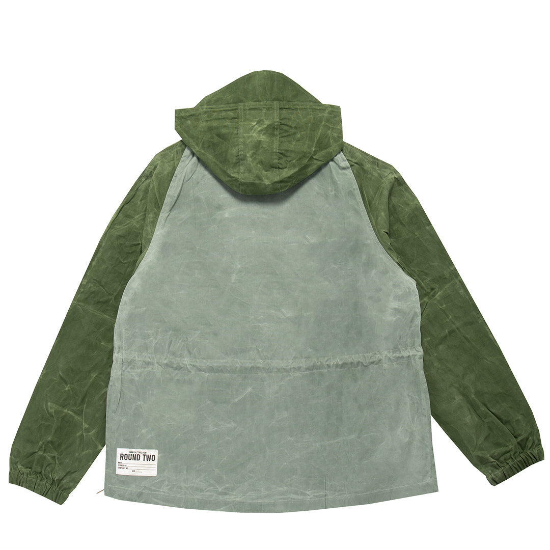 Waxed Canvas 1/4 Zip Parka
