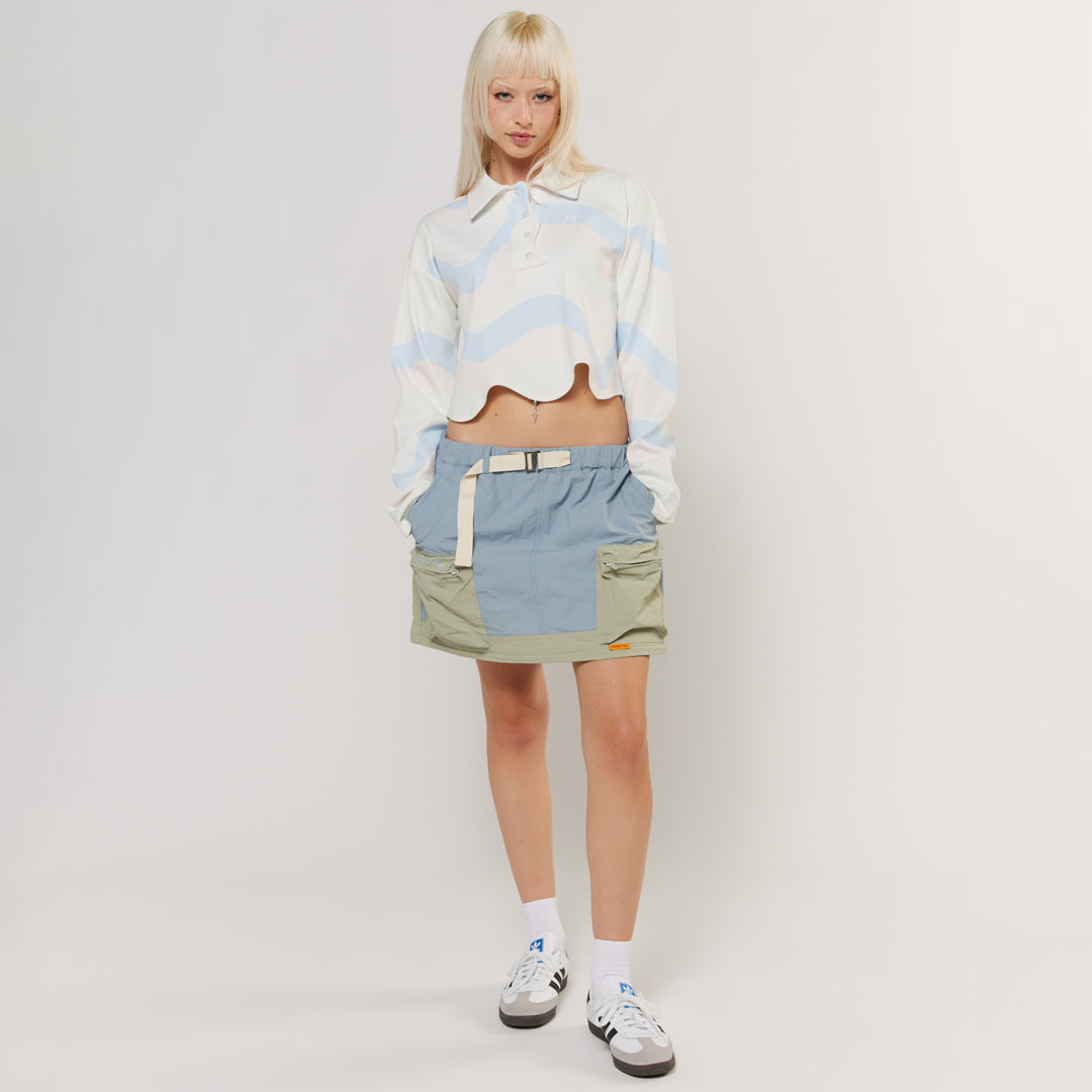 Camp Cropped Polo Shirt