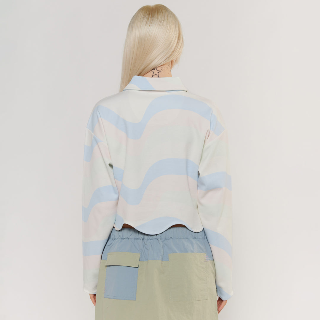 Camp Cropped Polo Shirt