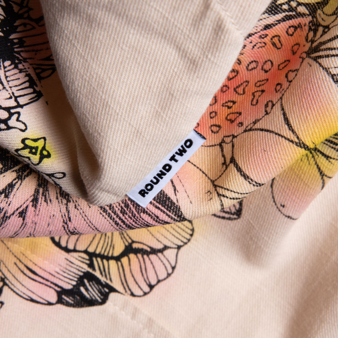 Airbrush Garden Camp Shirt