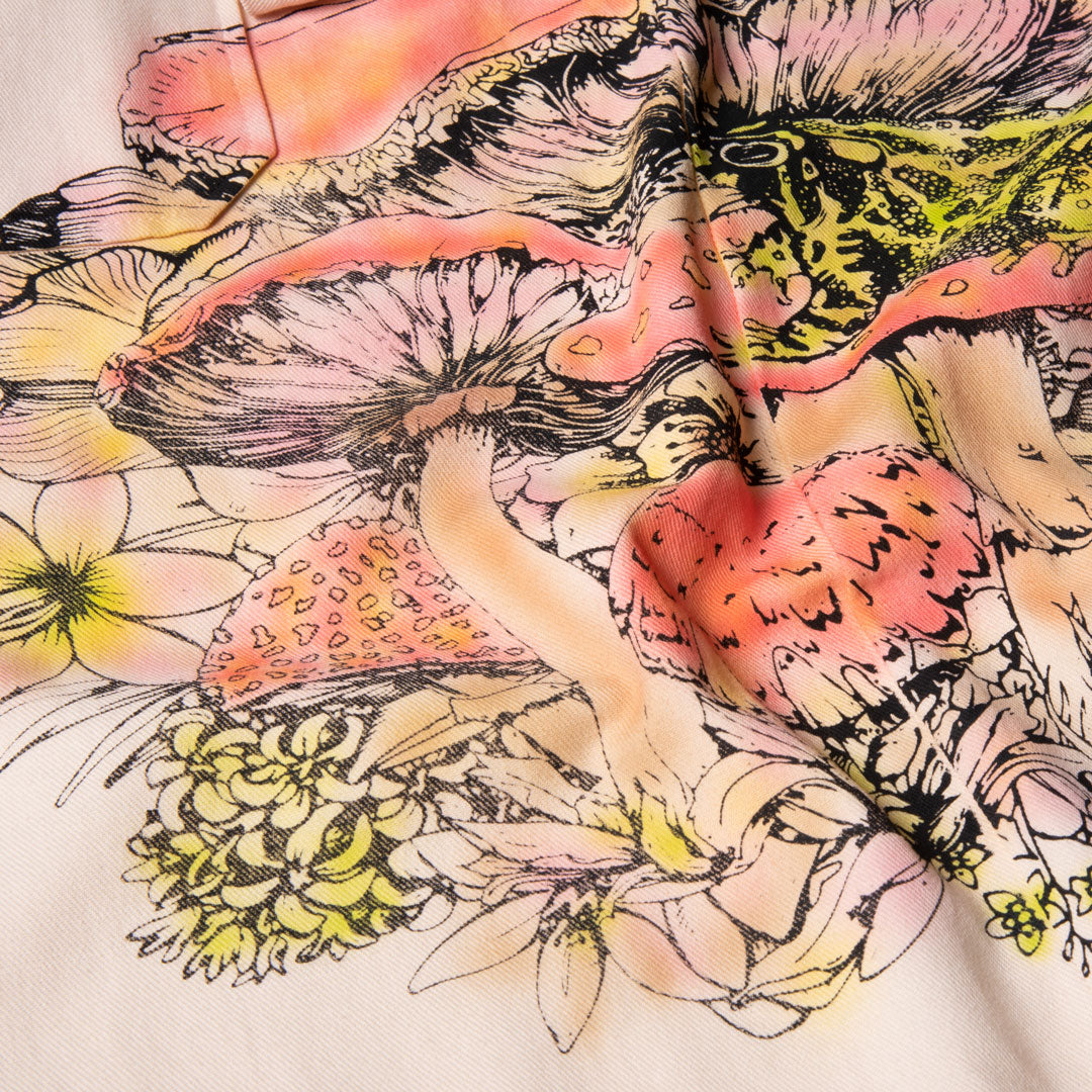 Airbrush Garden Camp Shirt