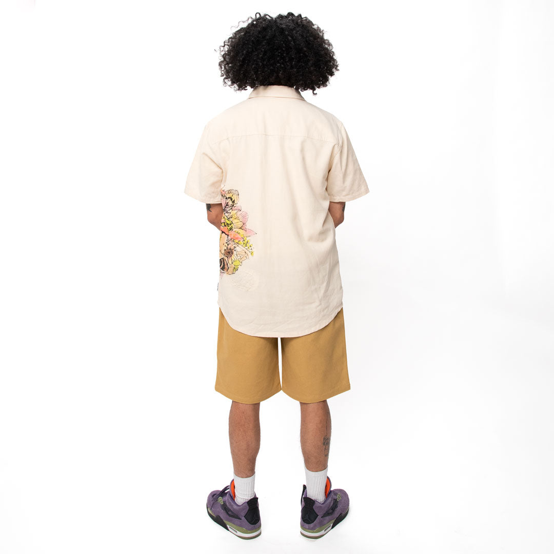 Airbrush Garden Camp Shirt