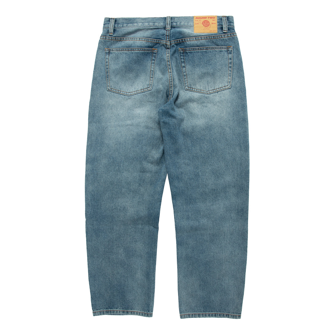 Patchwork Denim Pants