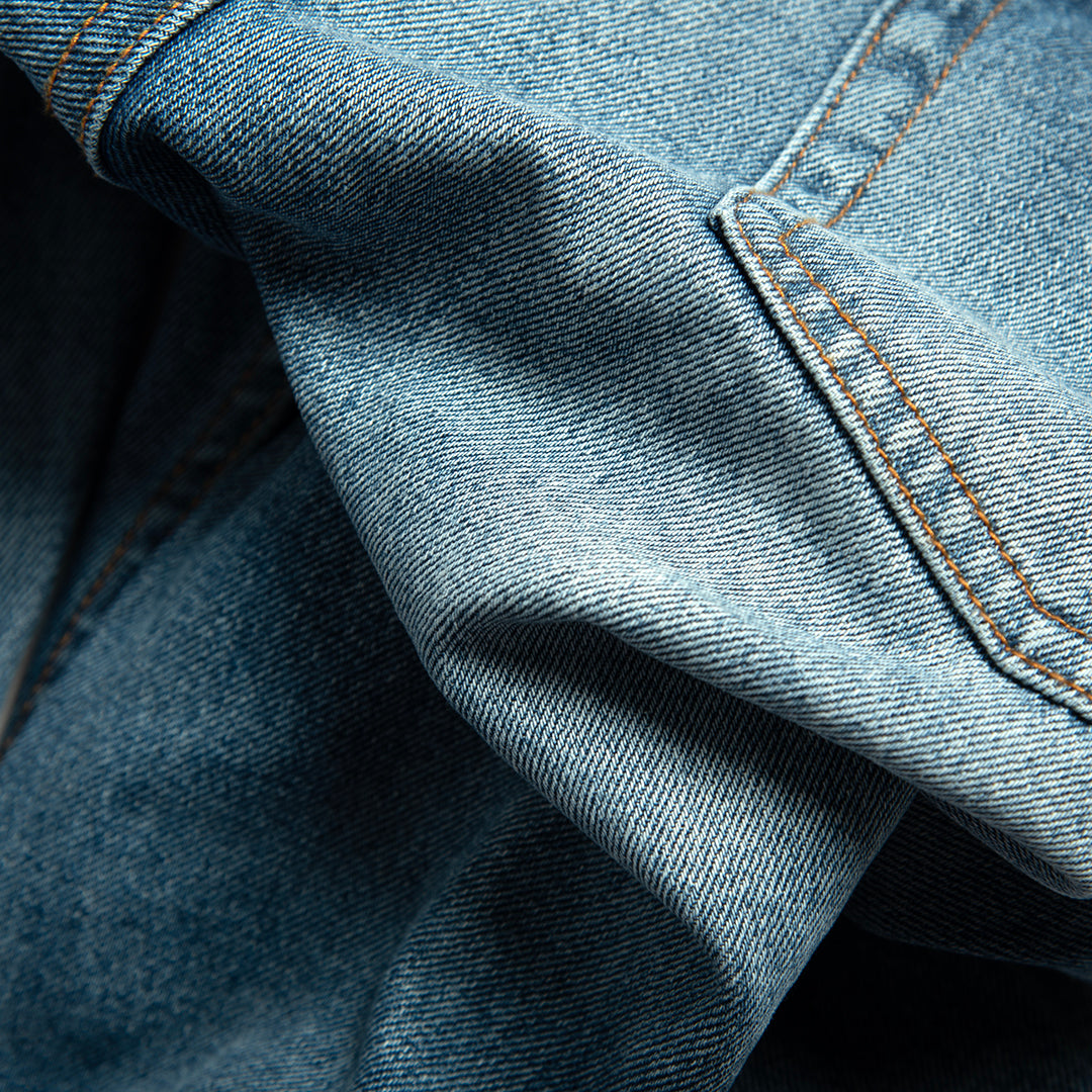 Patchwork Denim Pants