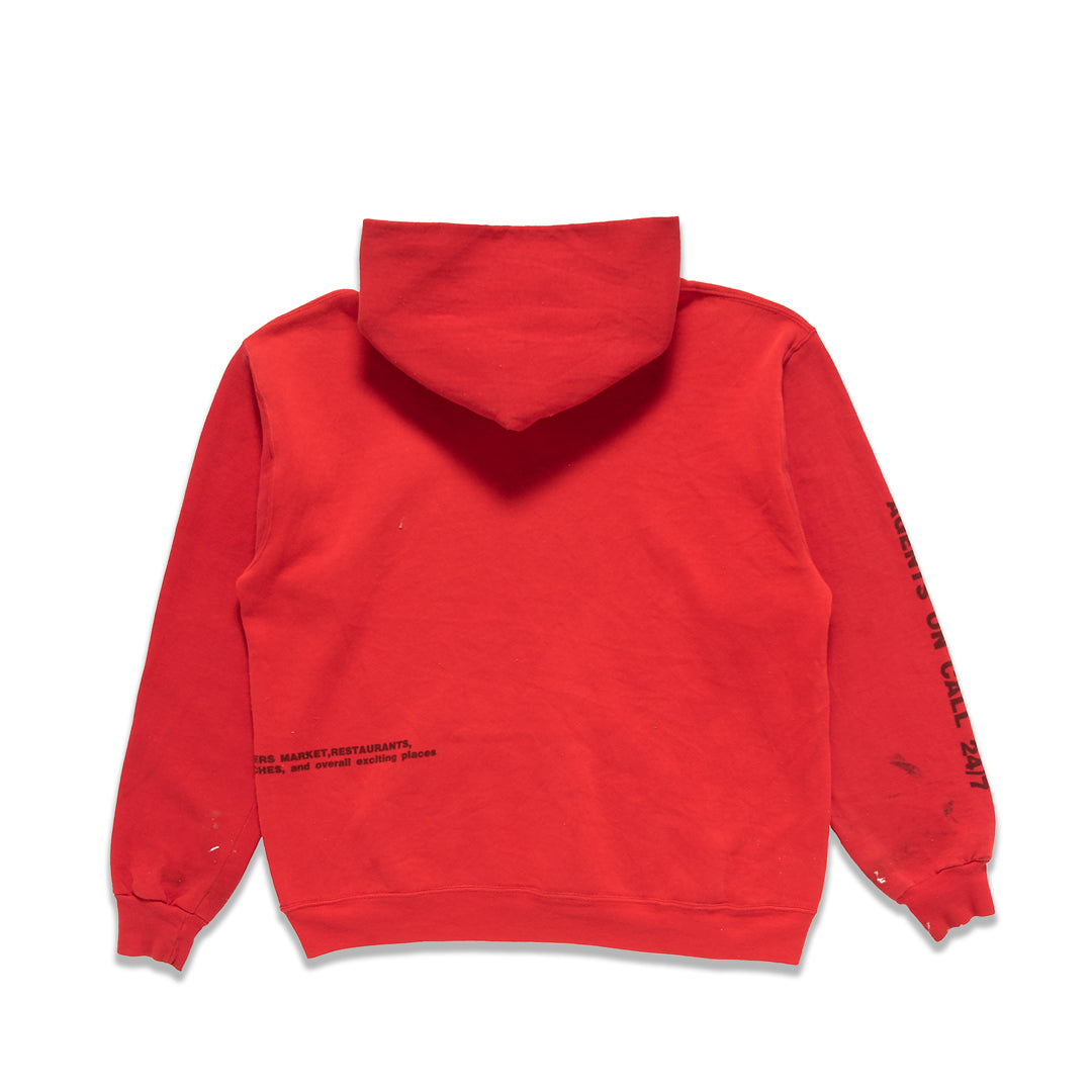 Travel Agency Russell Athletic Vintage Hoodie - L
