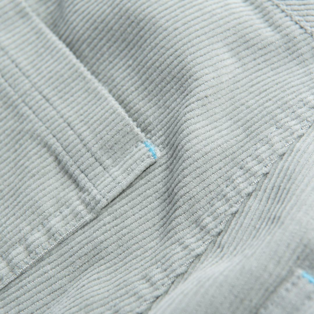 Ice Blue Corduroy Shorts