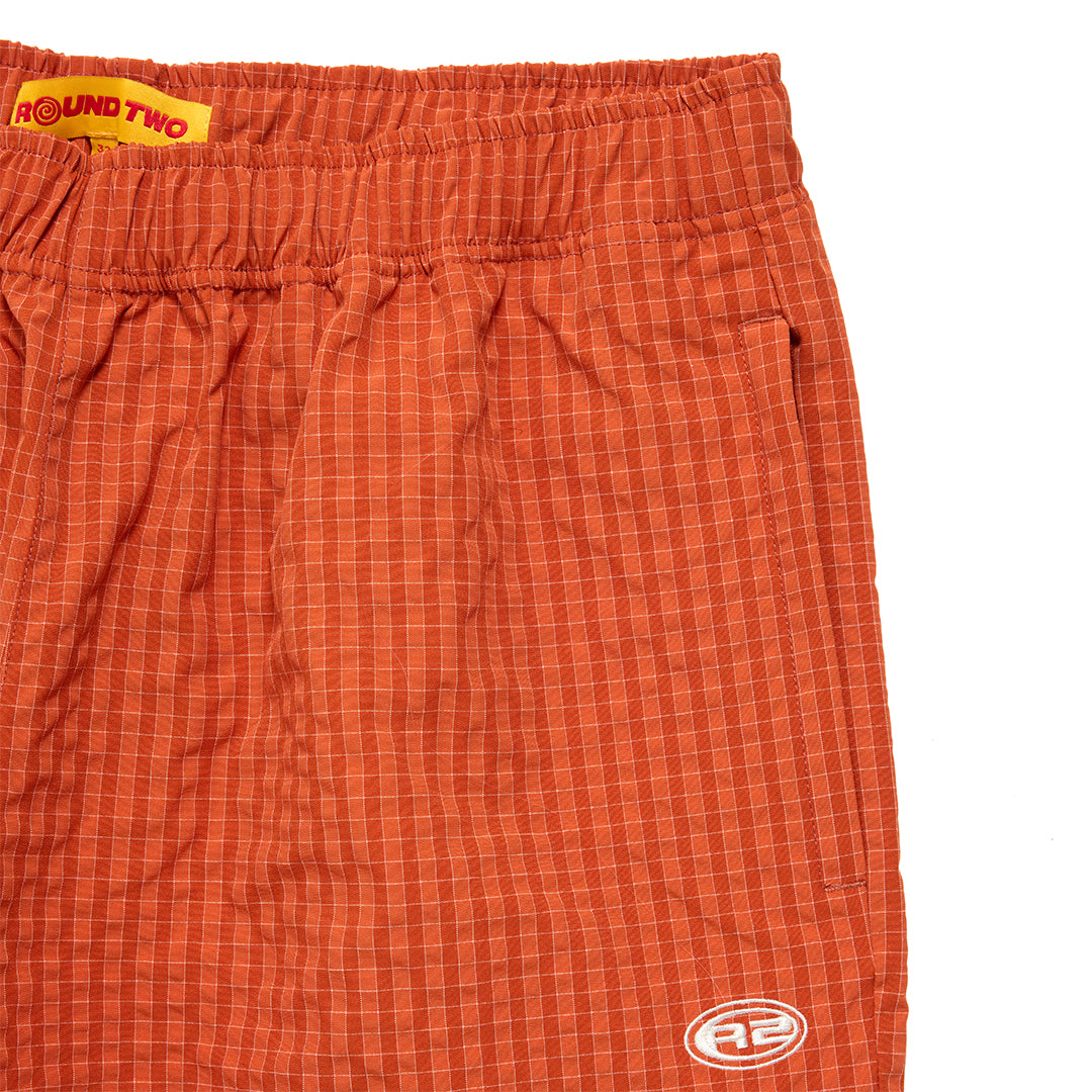 Seersucker Check Warm Up Pant