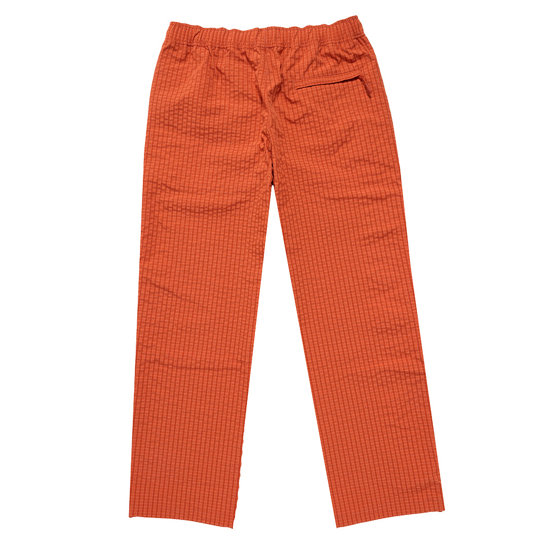 Seersucker Check Warm Up Pant