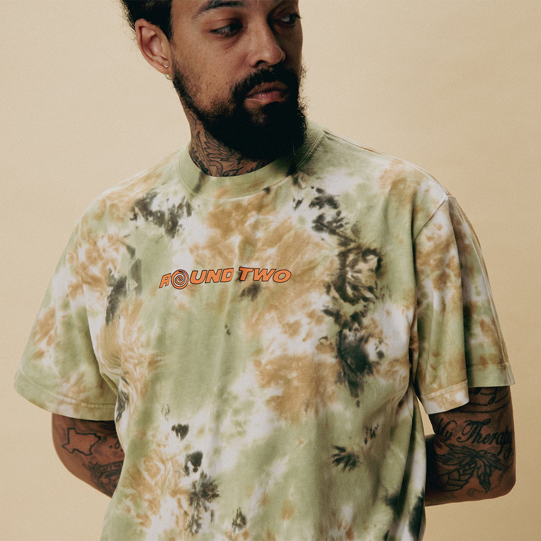Camo Tie Dye Classic Logo Tee