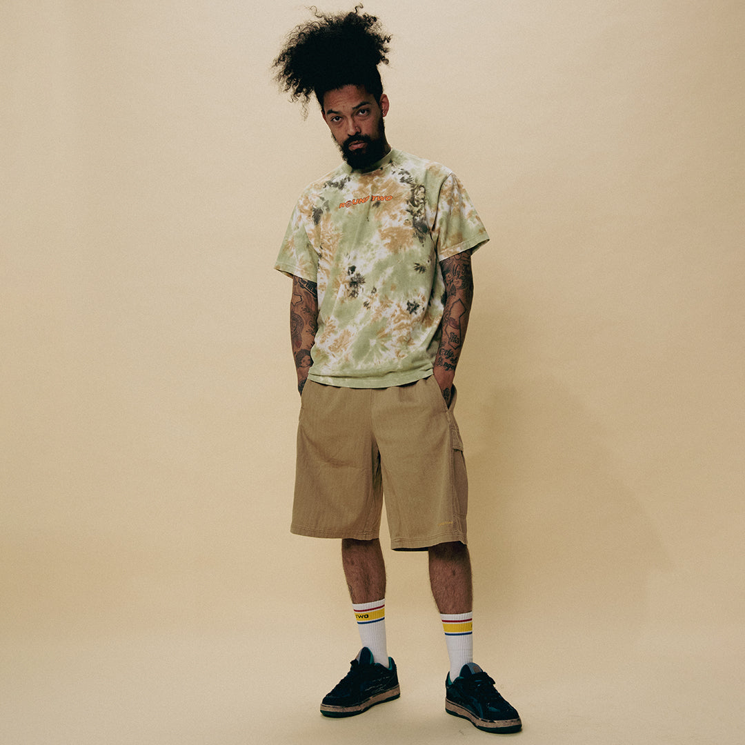 Camo Tie Dye Classic Logo Tee