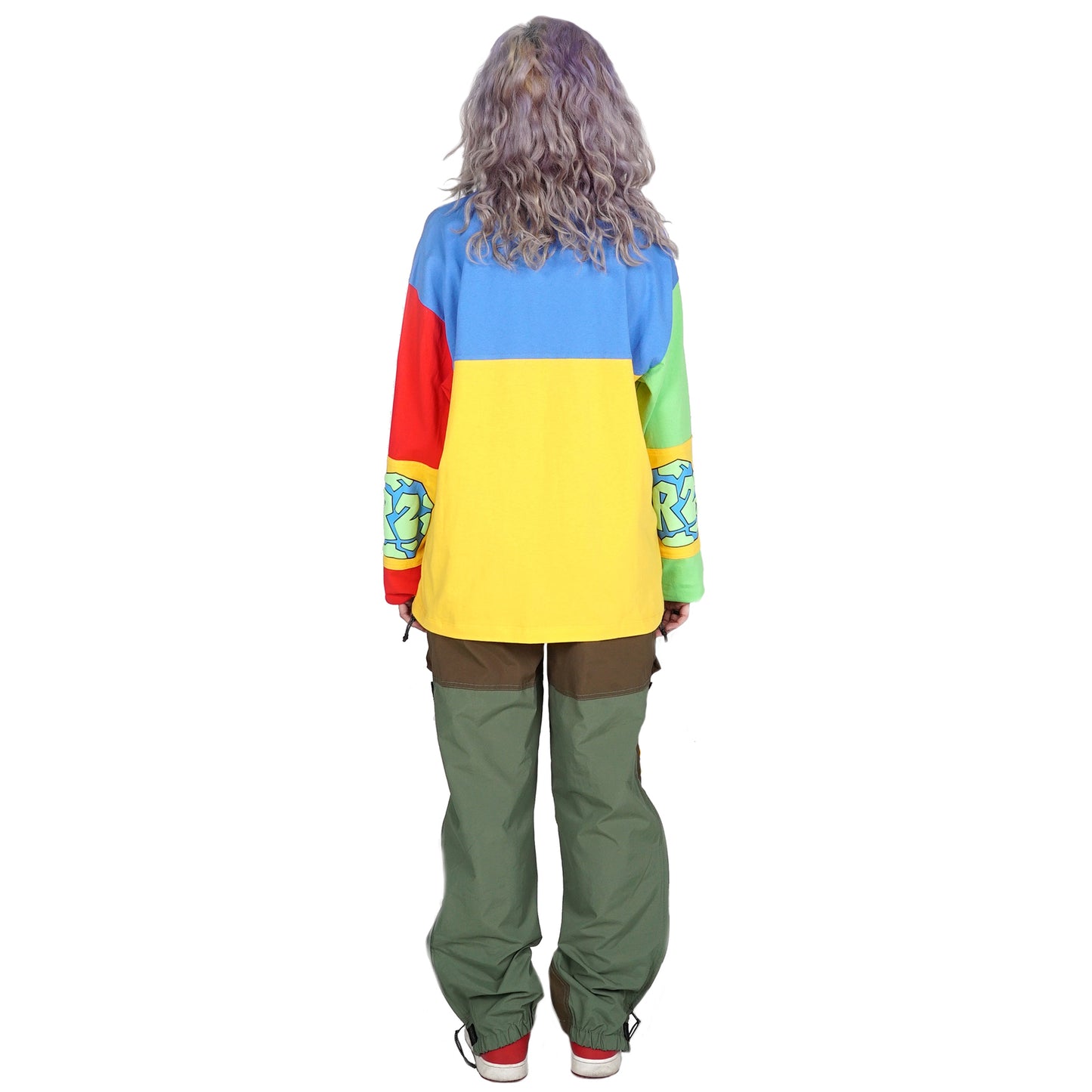COLOR BLOCK LONG SLEEVE