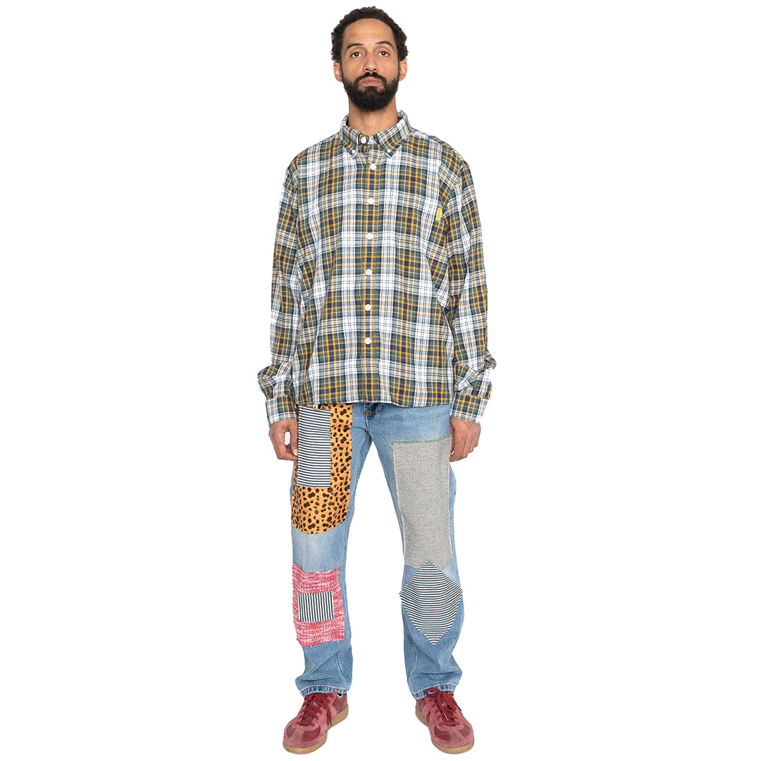 Lightweight Woven Button Down