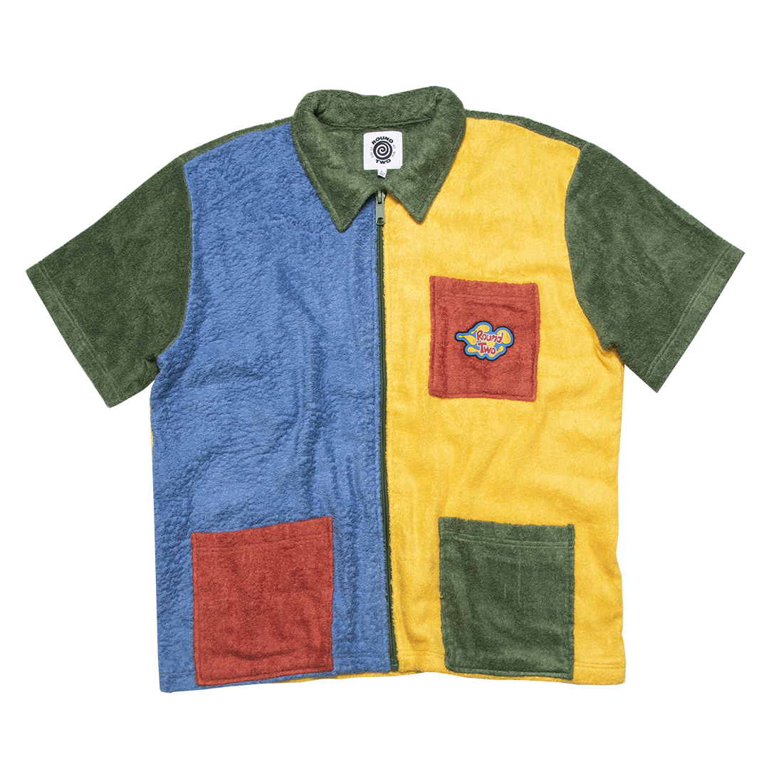 Potato Chip Terry Cloth Beach Shirt