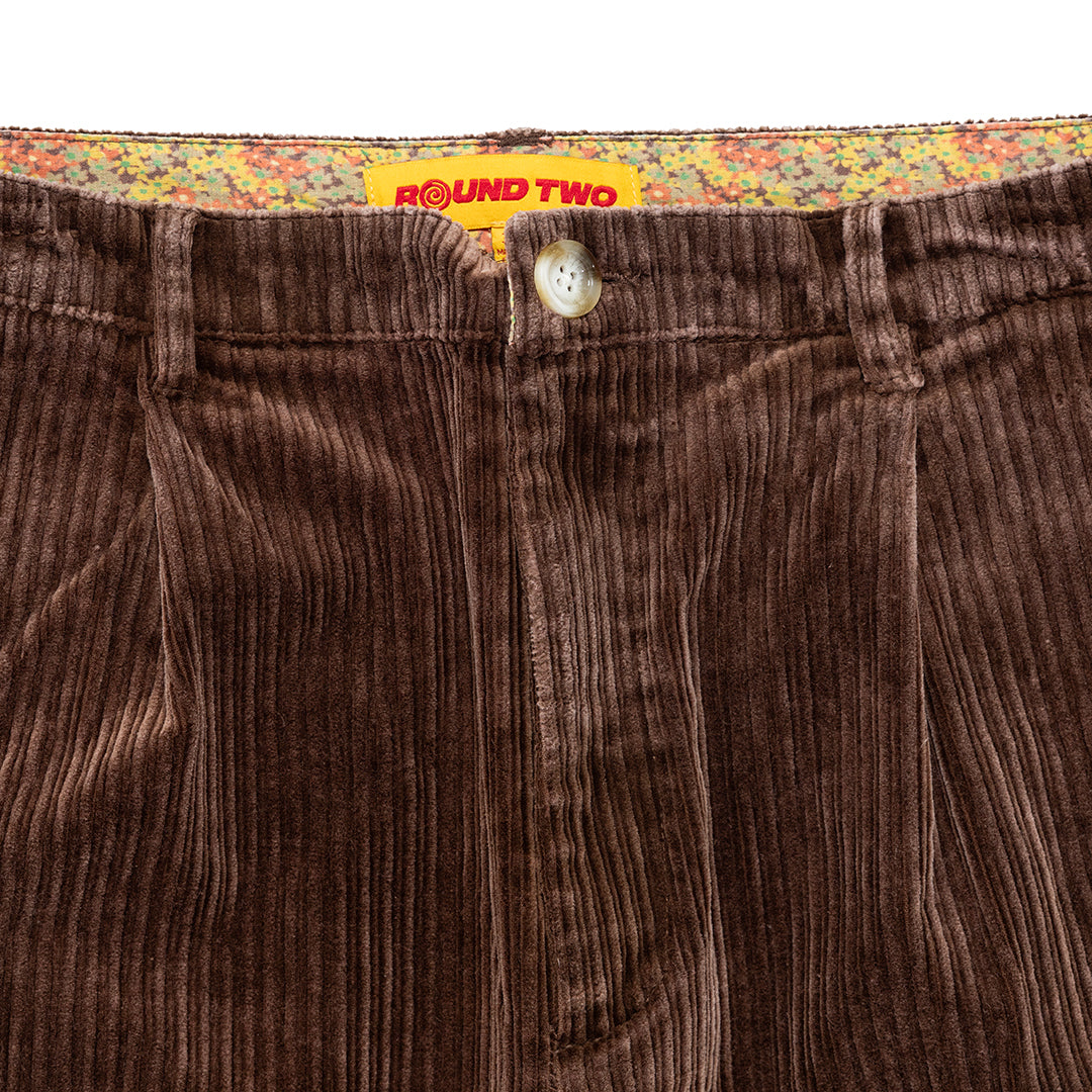 Pleated Corduroy Pant