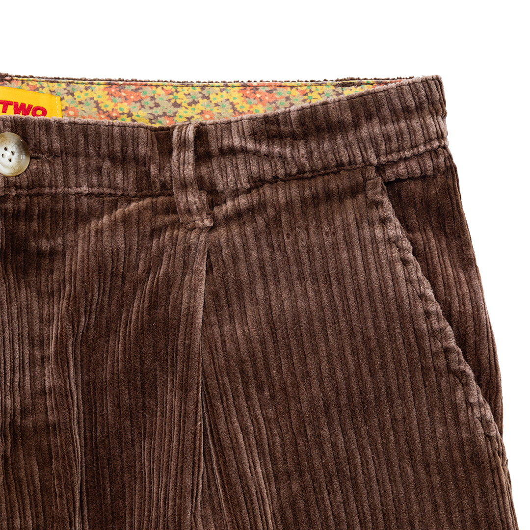 Pleated Corduroy Pant