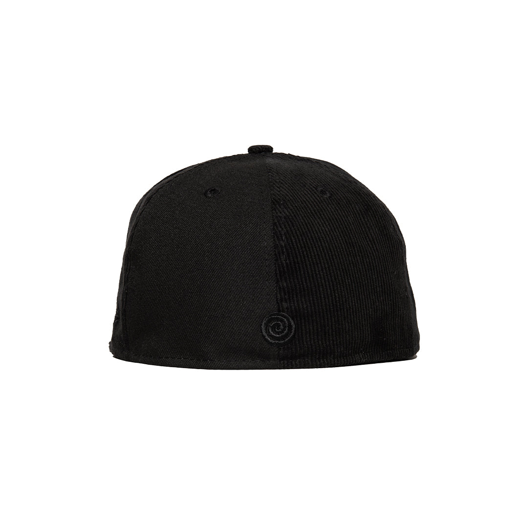 New Era Fitted Cap "Black Multi-Panel"