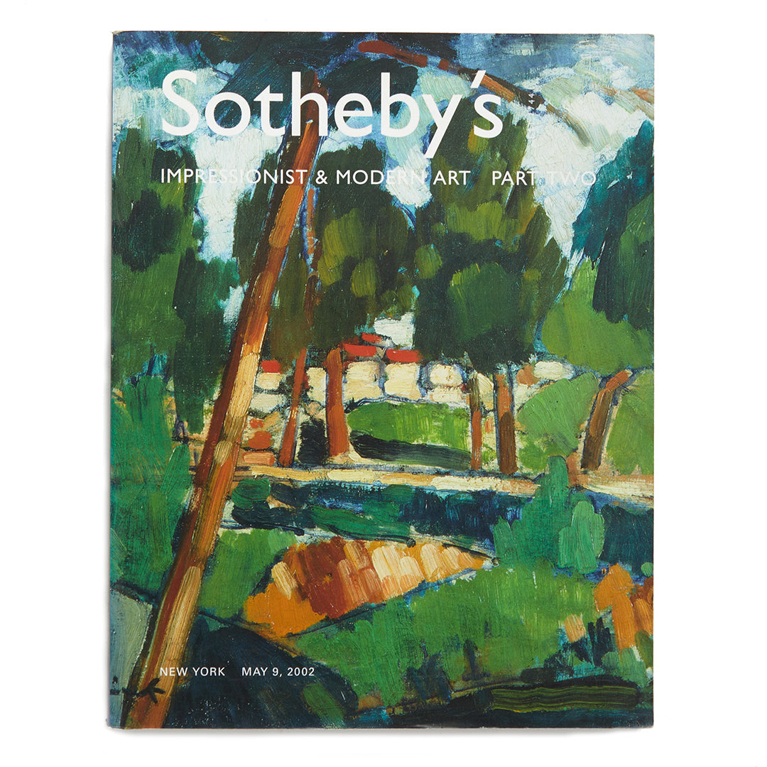 May 9, 2002 Sotheby's Impressionist & Modern Art Part Two