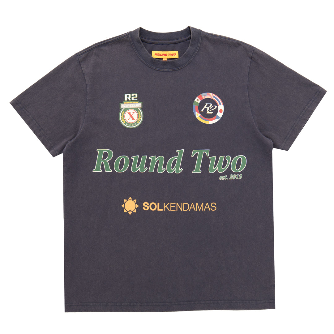 Navy Team Rugby T-Shirt