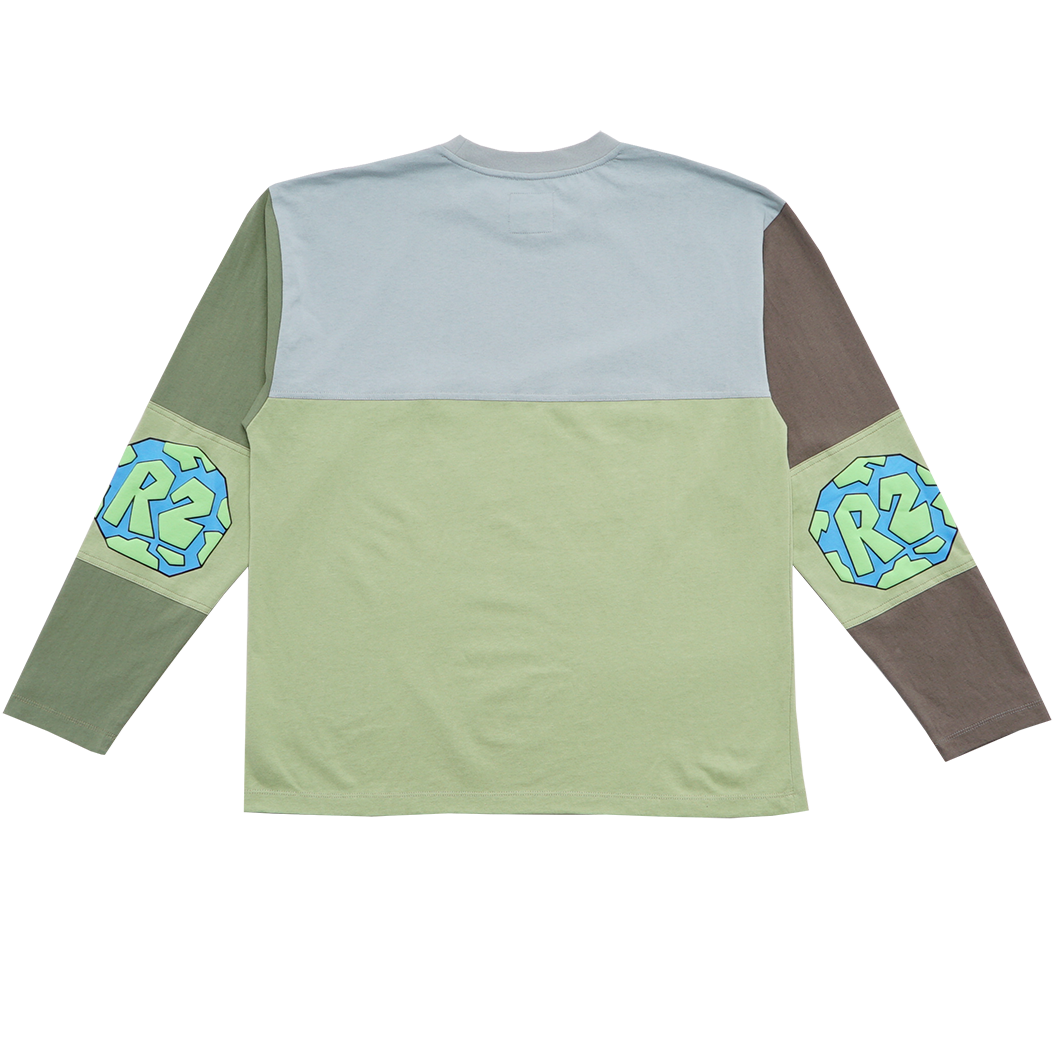 COLOR BLOCK LONG SLEEVE