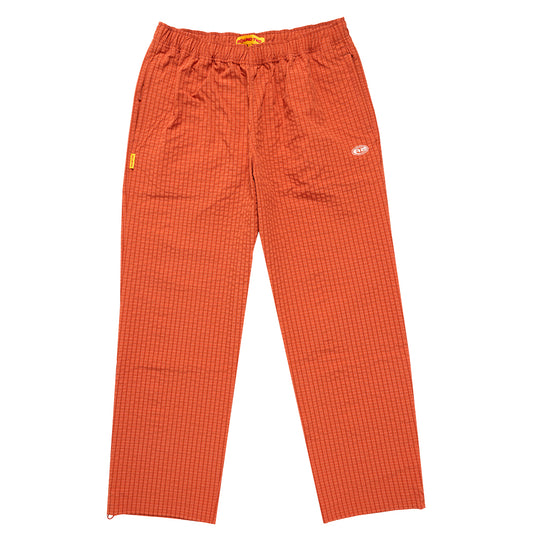 Seersucker Check Warm Up Pant