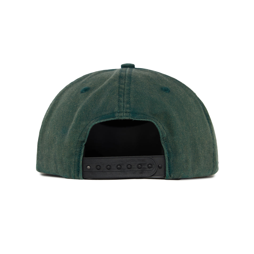 Mineral Spray Chain Stitch Snapback Hat