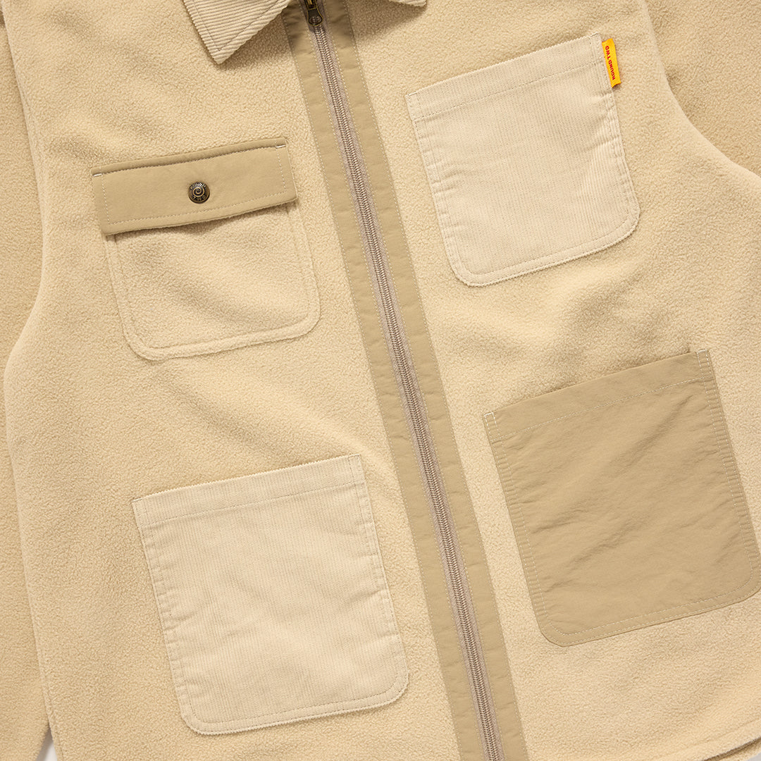 Fleece 4-Pocket Overshirt