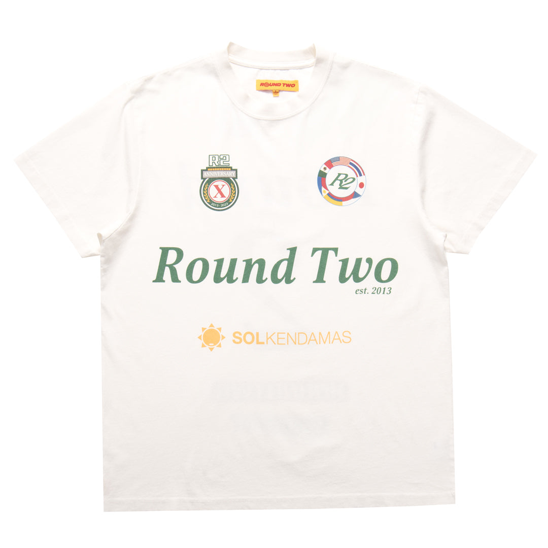 White Team Rugby T-Shirt