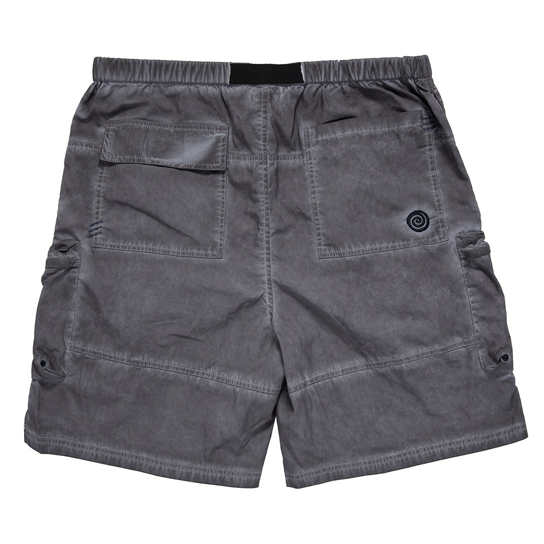 Over-Dyed Hiking Shorts "Charcoal"