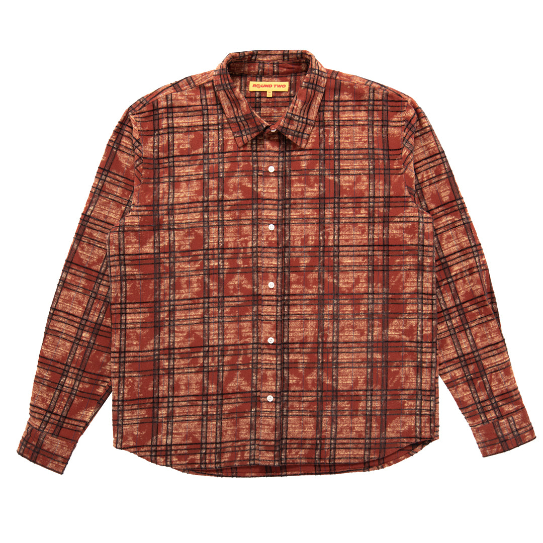 "Vintage" Plaid Shirt