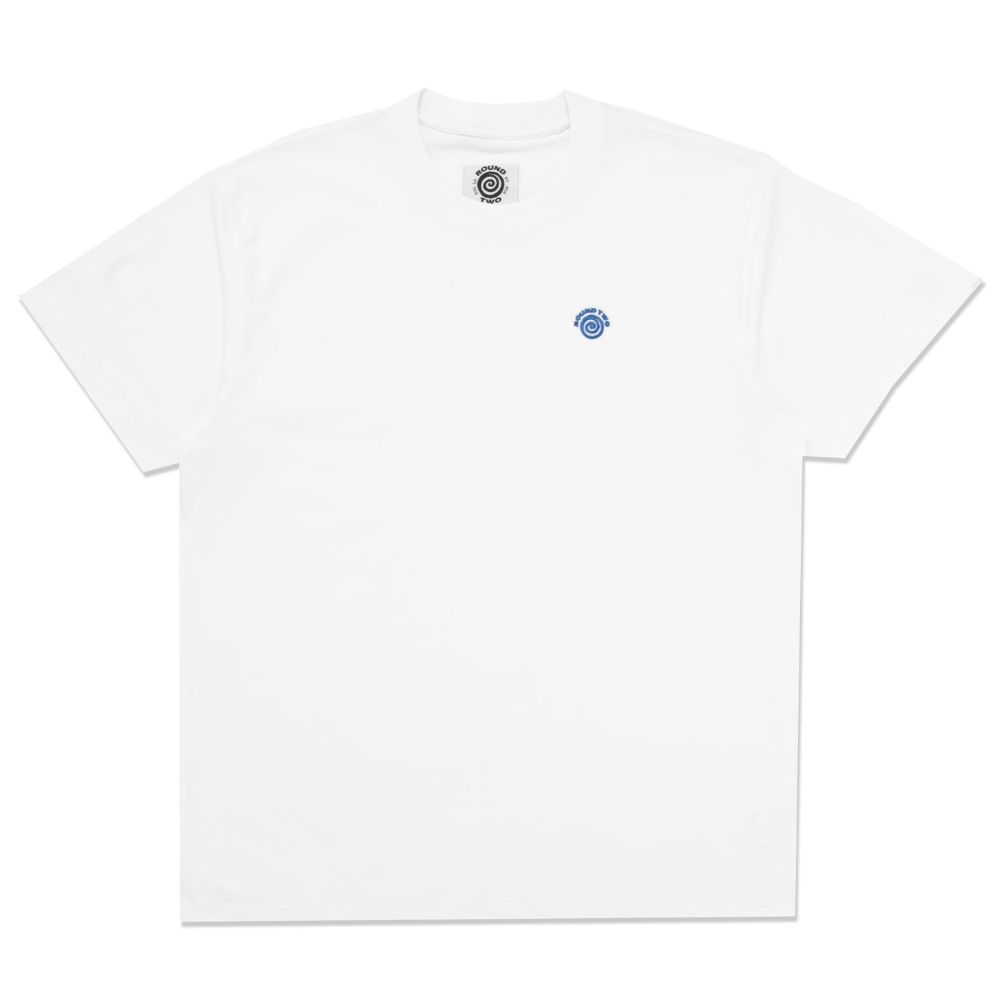 White Embroidered Heavyweight Tee