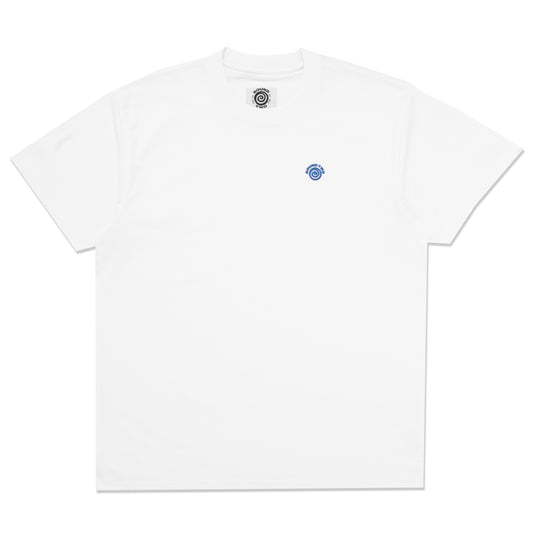 White Embroidered Heavyweight Tee