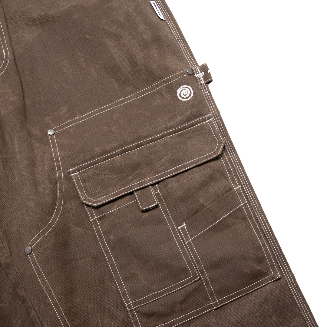 Waxed Canvas Cargo Work Pant