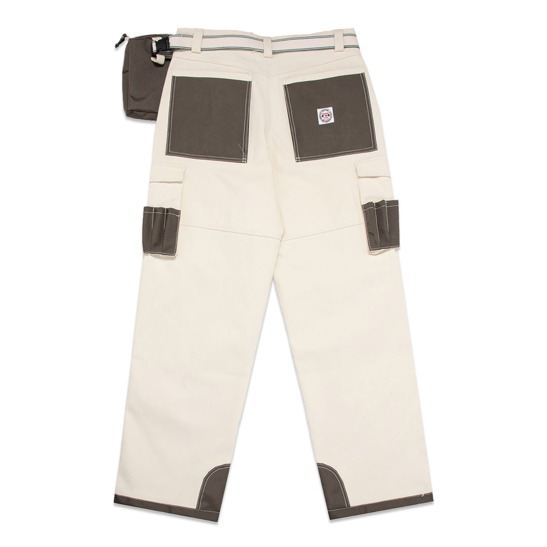 Canvas Work Pant and Side Bag